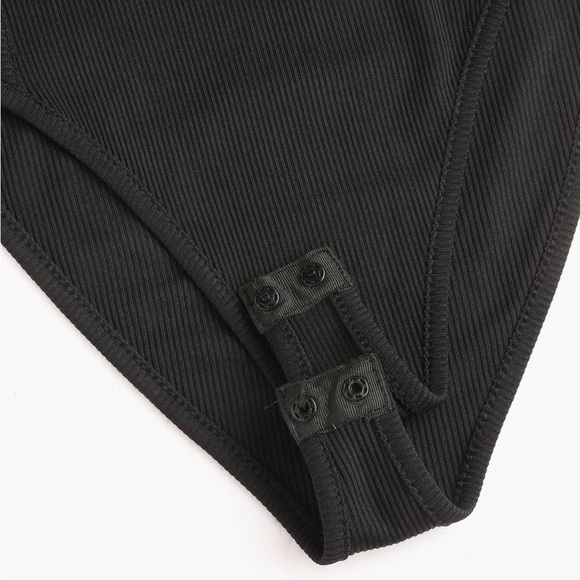 Cider black bodysuit floral straps - Picture 5 of 6